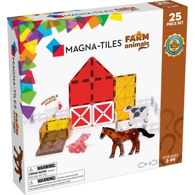 Magna-Tiles Magnetická stavebnica Farm 25 ks
