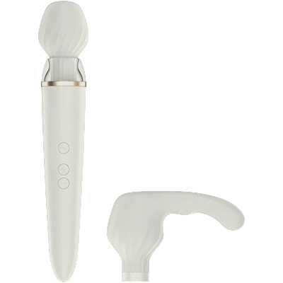 Satisfyer Double Wand-er App White