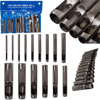 Sada průbojníků Mar-Pol M51095 2-22 mm, 12 kusů