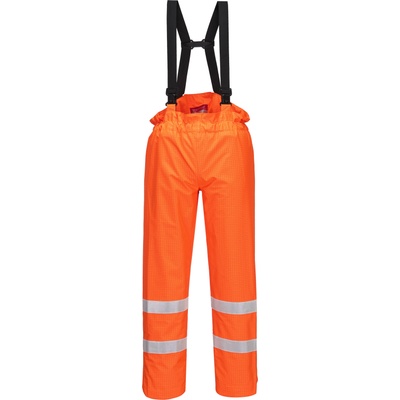 Portwest hi-vis bizflame s780 / Огнеупорни светлоотразителни дъждобрани, антистатични - hv оранжеви xxxl (s780orrxxxl)