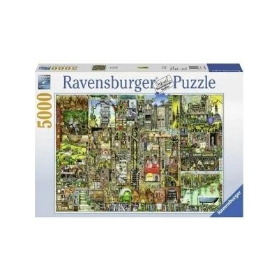Ravensburger Puzzle Ravensburger Weird Town / Colin Thompson (5000 Pieces)