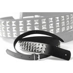 Black & metal пирамидален колан 3- pas-172