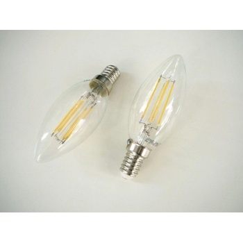 T-Led LED žárovka E14 4W FILAMENT Teplá bílá