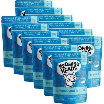 Barking Heads & Meowing Heads Surf & Turf GRAIN FREE 12 x 100 г
