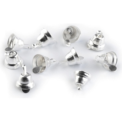 Zvonček 11 mm strieborná 10 ks