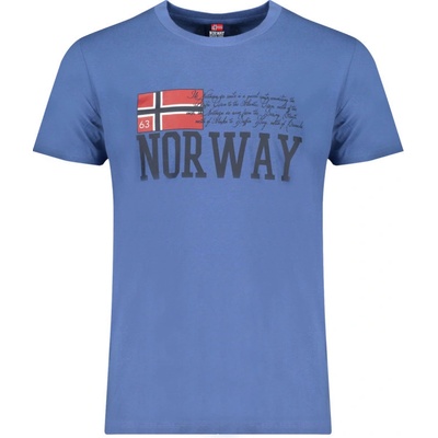 Norway 1963 perfektné pánske tričko modré