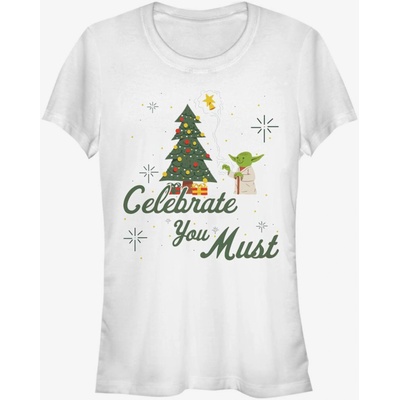 ZOOT. Fan Г-н Йода - Celebrate You Must ZOOT. FAN Star Wars - Тениска за жени ZOOT. Fan | Byal | ЖЕНИ | S