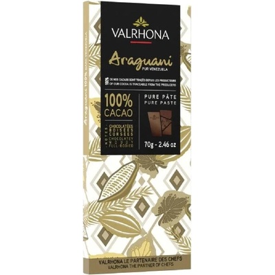 Valrhona Araguani 70% Temná Grand Cru z Venezuely 70 g