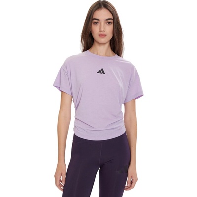 adidas Dámske tréningové tričko s krátkym rukávom Power Tee POWPLU Fialová