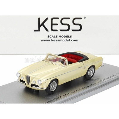 KESS MODEL ALFA ROMEO 1900C SS sn01959 GHIA AIGLE CABRIOLET OPEN 1955 GOLD MET 1:43