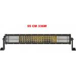  55 См 336W Мощен 7D 7Д Led Bar Лед Диоден Бар Прожектор 12V 24V 4 Редов