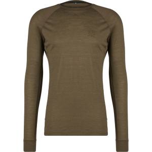 Stoic Мъжко мериносово термобельо Stoic Merino135 HovaSt. L/S Merino longsleeve - Loden Green (015-2339-0113)