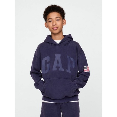 GAP 782130-00 dětská mikina VintageSoft Americana tmavě modrá