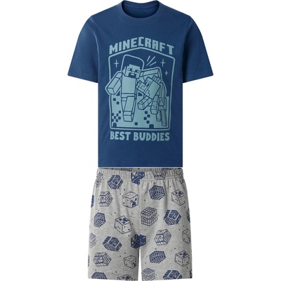 Chlapecké pyžamo navy modrá šedá – Zbozi.Blesk.cz