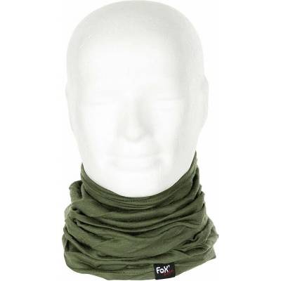 Nákrčník MFH Merino Lite zelená