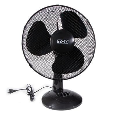 TOO FAND-40-201-B ICEBERG черен, 40 cm, скорост: 3, 45 W, настолен вентилатор (TOO FAND-40-201-B)