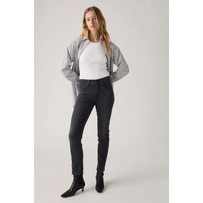 Levis 724 High Rise Straight 18883-0391 Together Time Black