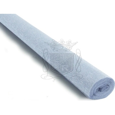 Italský krepový papír Cartotecnica Rossi 90g (50 x 150cm) - světle modrá 393