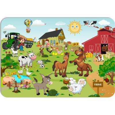 PokojovaDekorace.cz prostírání 068 Farma 43x30cm