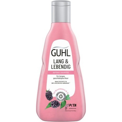 Guhl posilující šampon pro dlouhé vlasy s ostružinou a olejem 250 ml
