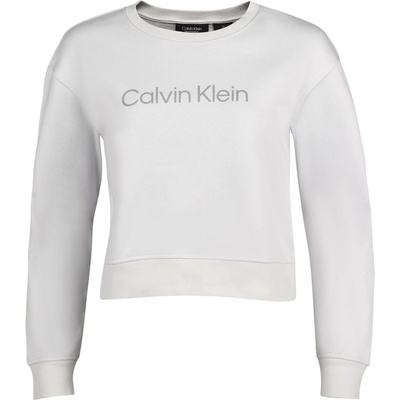 Calvin Klein PW Pullover biela sivá