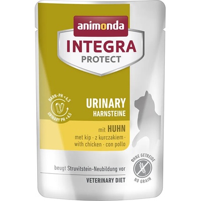 Animonda 24x85г Adult Animonda Integra Protect при бъбречни камъни, консервирана храна за котки- с пиле