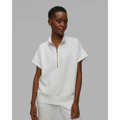 Varley Ritchie Short Sleeve Sweat biela