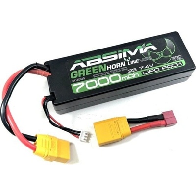 LiPo akumulátor Absima Greenhorn 7,4V / 7000mAh 50C konektor XT90/T-Dean Absima – Zboží Dáma