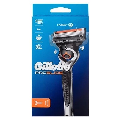 Gillette ProGlide + 2 ks hlavic