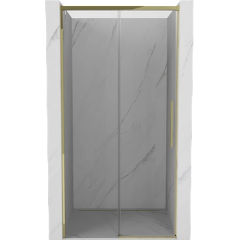 Mexen Rox плъзгаща се душ кабина 110 см, прозрачна, златна - 8C2-110-000-50-00 (8C2-110-000-50-00)