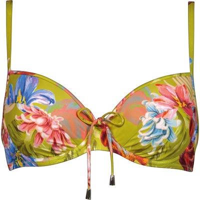 Lidea Дамско бикини горнище Lidea Women's Botanic Burst Bikini Top - Apple / Bloom - размер 36 (150-5243-0116)