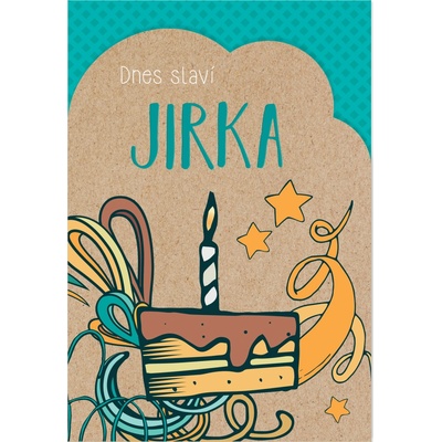 Albi Přání k svátku - Jirka