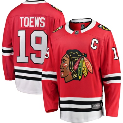 Fanatics Dres Chicago Blackhawks #19 Jonathan Toews Breakaway Alternate Jersey