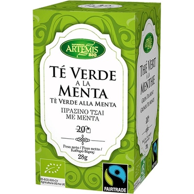 Herbes del Molí Зелен чай с мента, БИО 20 филтърни пакетчета, 28 g | Herbes del Moli (310483 HDM)