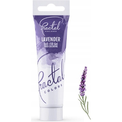 Fractal Potravinárske farbivo v géli Colors Lavender Levanduľová fialová 30 g