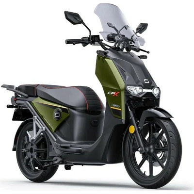 Vmoto Super Soco CPX PRO – výkon 7 kW 105 km/h Zelená