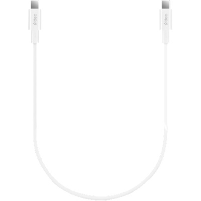Ttec Data кабел ttec Type-C - Type-C 30cm 65W Fast Charge Cable - Бял