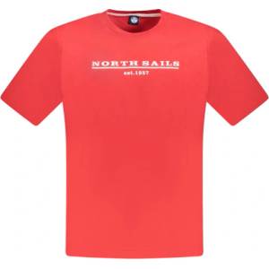 North sails Мъжка тениска с къс ръкав north sails, Размер 3xl, Цвят Червено (996022000_ro0230)