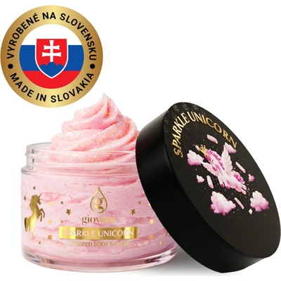 Giovani šľahané telové maslo SPARKLE UNICORN 150 ml