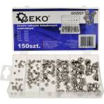 GEKO Комплект затворени гайки 150 бр 09880 (g02921)