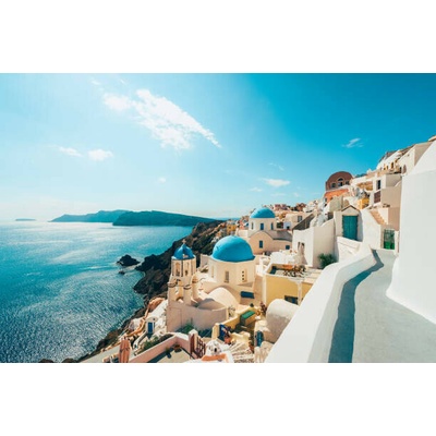 Plagát, Obraz - Oia Santorini Greece, © Allard Schager, 40 × 26.7 cm