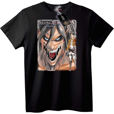 NOONEBRAND Тениска Attack on Titan "Аниме" - 2XL, White