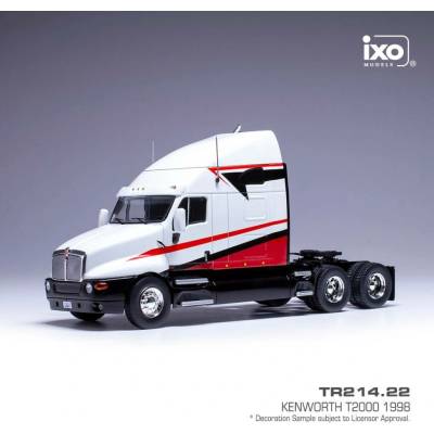 Kenworth T2000 1998 Bílá IXO 1:43