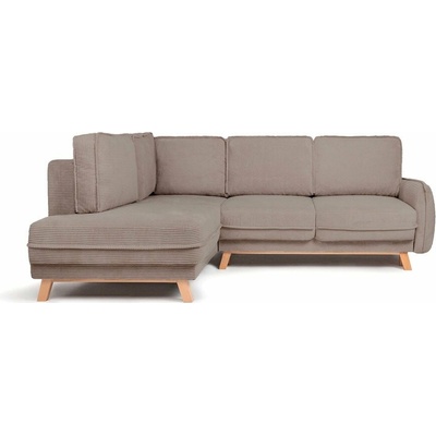 Bonami Selection Tori taupe ľavý roh L