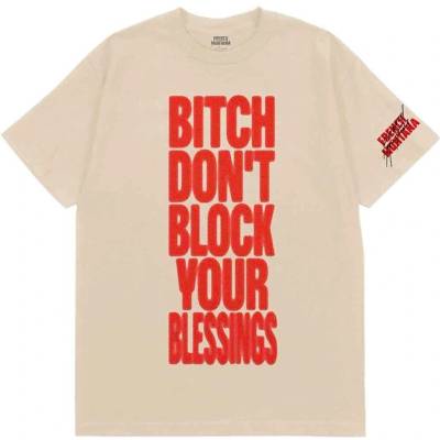 French Montana Don't Block Your Blessings (Back Print) Natural L Риза (<![CDATA[FRENTS02MNAT03]]>)
