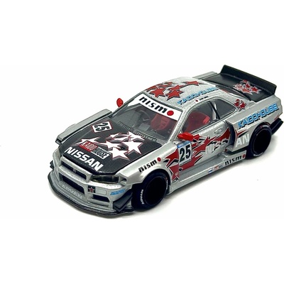 MINI GT Nissan Skyline GT-R (R34) Kaido Star Racing V1 1:64