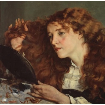 Grafika - Puzzle Courbet: Jo, the Beautiful Irish Girl, 1866 - 1 000 piese