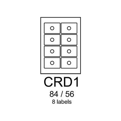 Rayfilm biele R0100CRD1A A4 100 list.