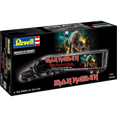 Revell Tour Truck "Iron Maiden"RVL07740 1:32