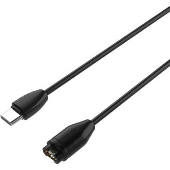 FIXED USB-C кабел за зареждане за смарт часовници Garmin Fenix 5/6/7/7X, Epix, Venu 2/3, Vívoactive 3/4/5, черен FIXDW-796-C (FIXDW-796-C)